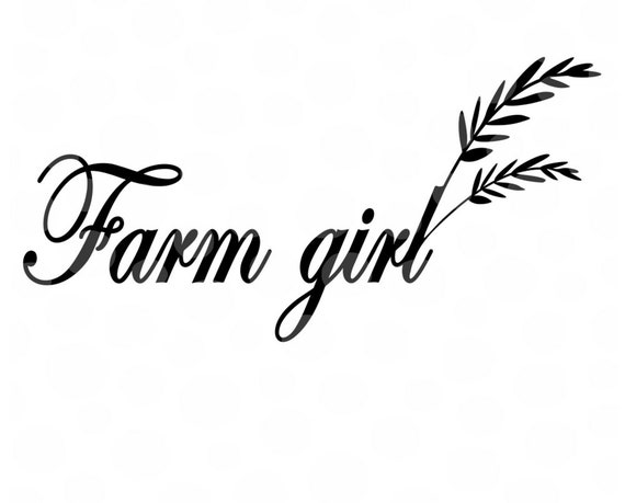 Farm girl svg girl svg farm life farmers wife farmers | Etsy