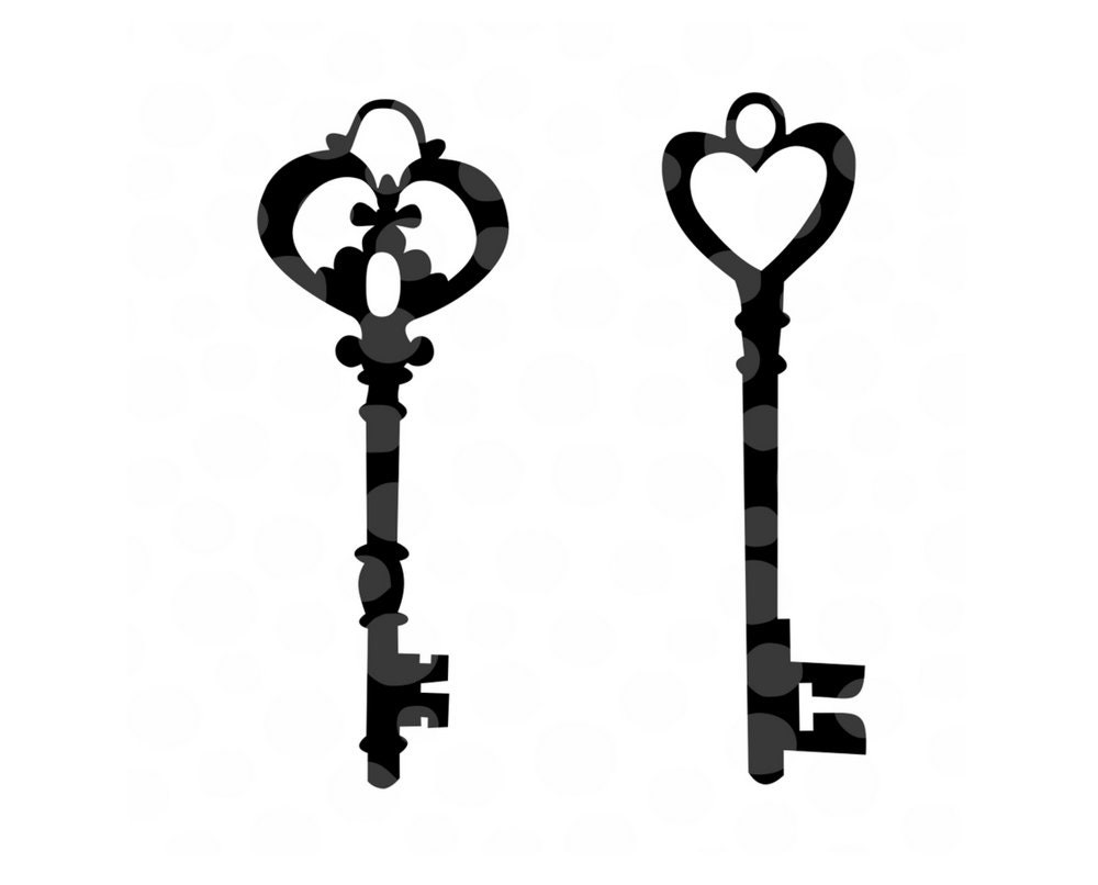 Download Antique key svg victorian key svg old key dxf file vintage | Etsy