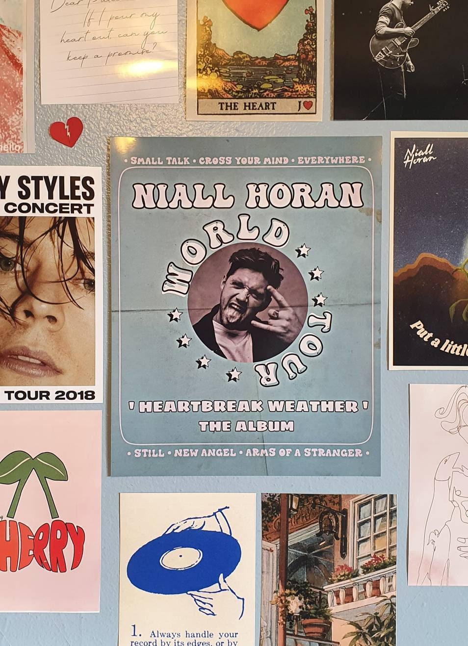 Niall Horan Vintage Art Printand It's Blue : 