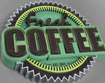 3-D HDU Routed Sign