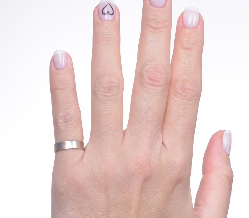 Pinky Ring Women Silver Small Finger Ring Silver Pinky Etsy