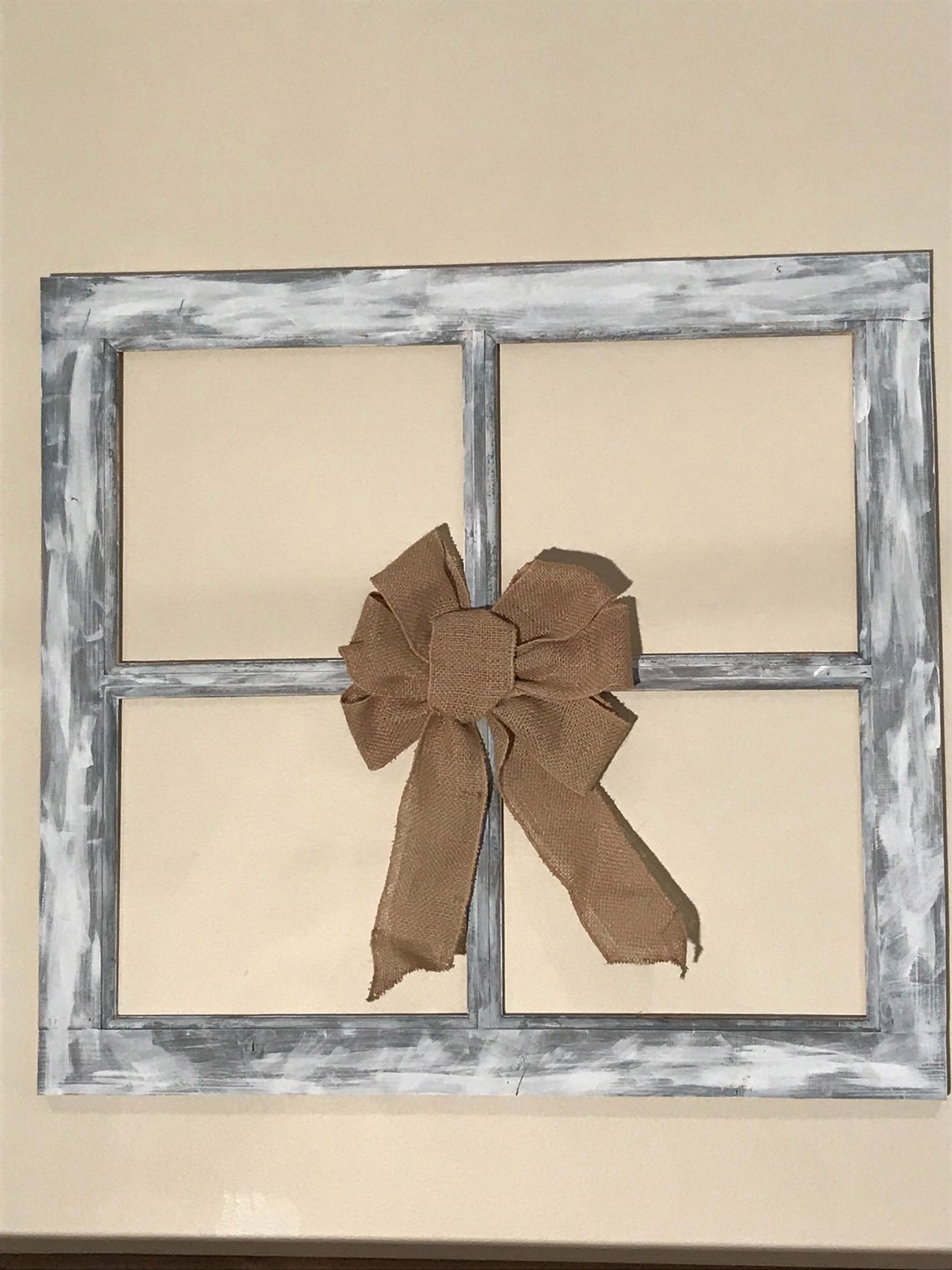 Old Distressed Window Frame 4 Pane or 6 Pane Vintage Etsy