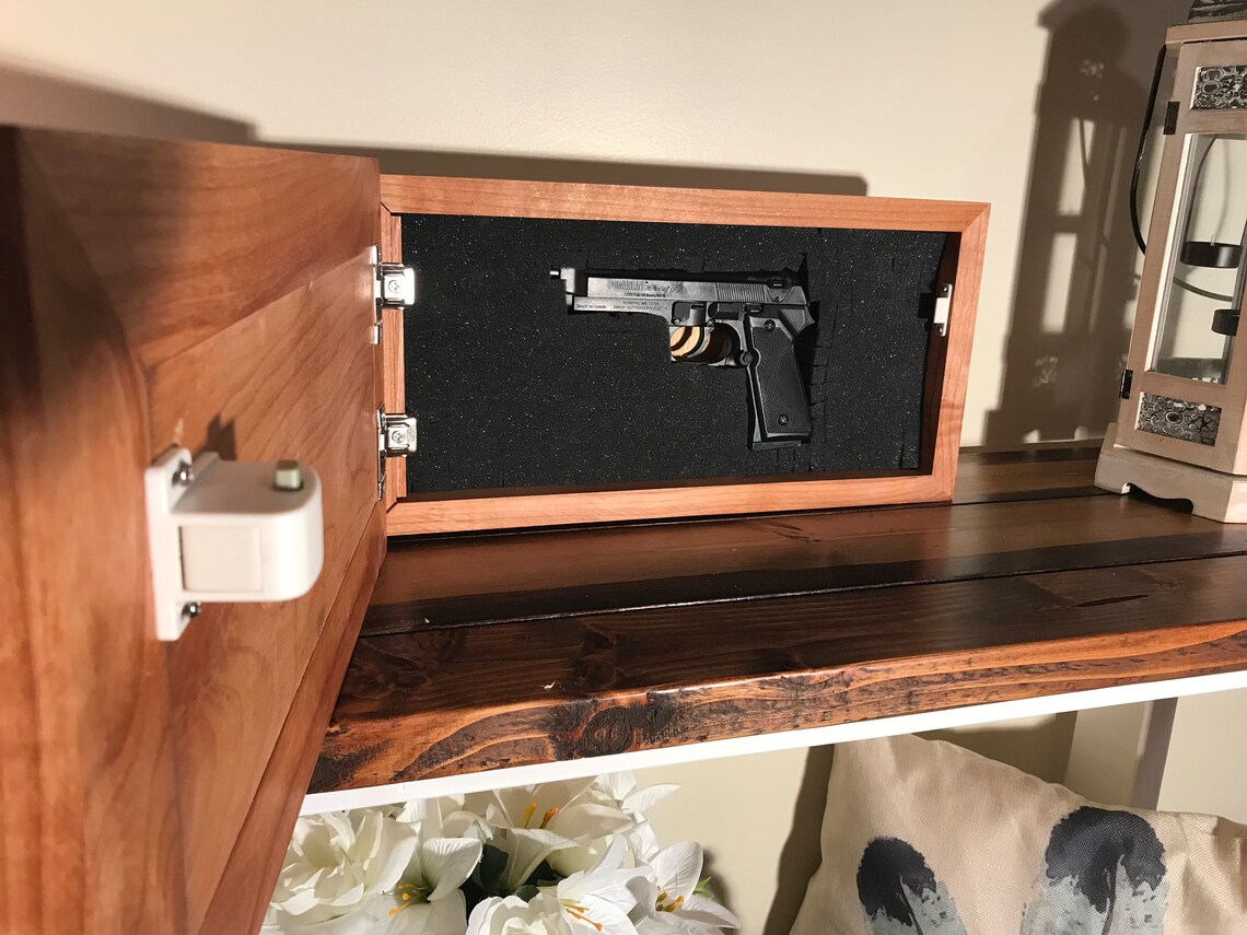 Concealed Gun Storage Wall Decor Hidden Compartment Wall Etsy