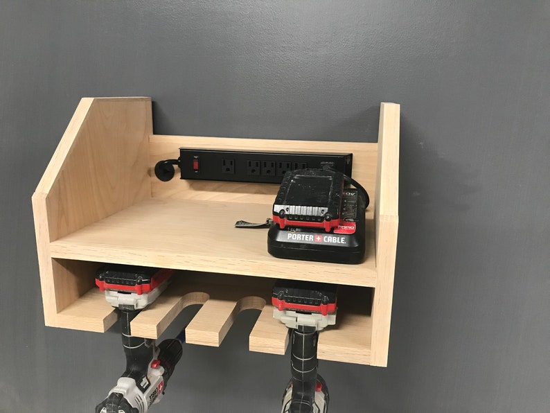 Power Tool Charging Station and Organizer Compact Edition Etsy