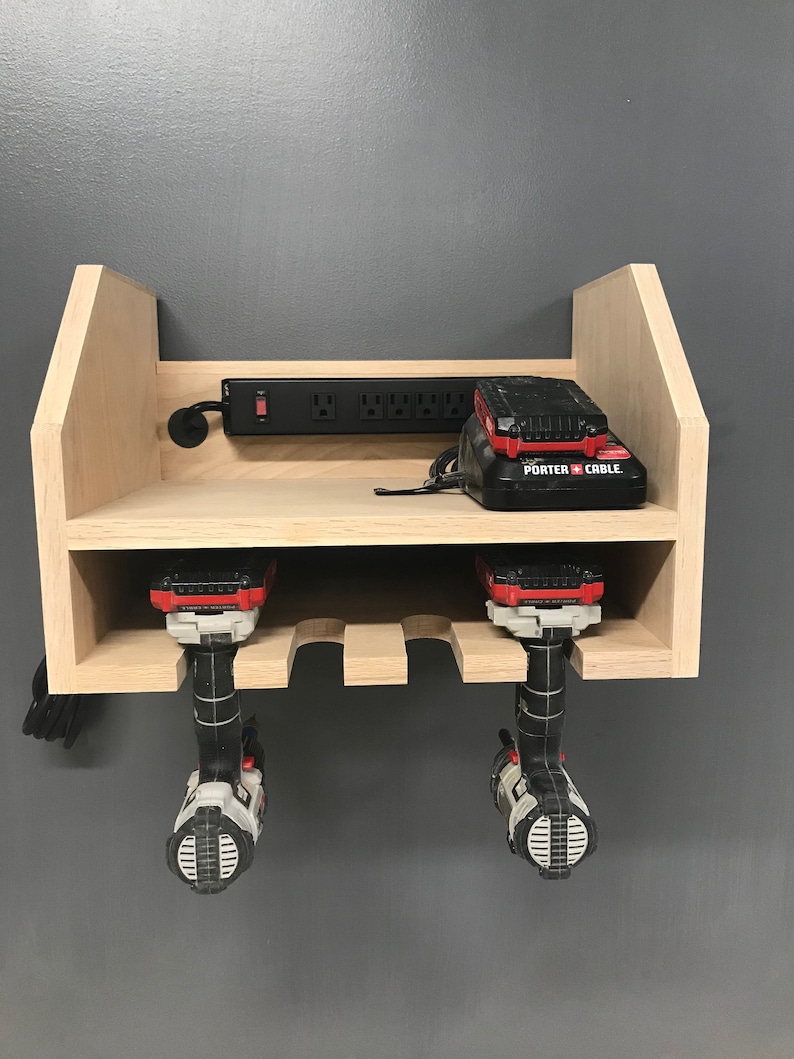 Power Tool Charging Station and Organizer Compact Edition Etsy