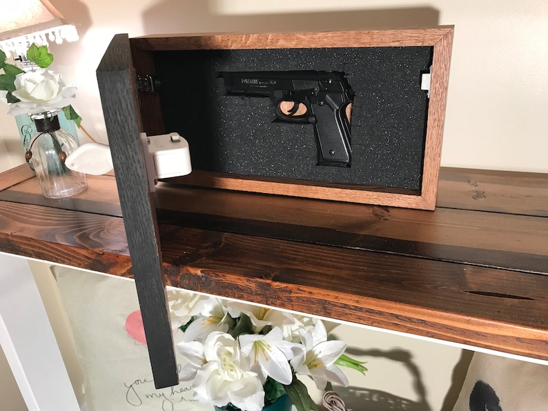 Concealed Gun Storage Wall Decor Hidden Compartment Wall Etsy