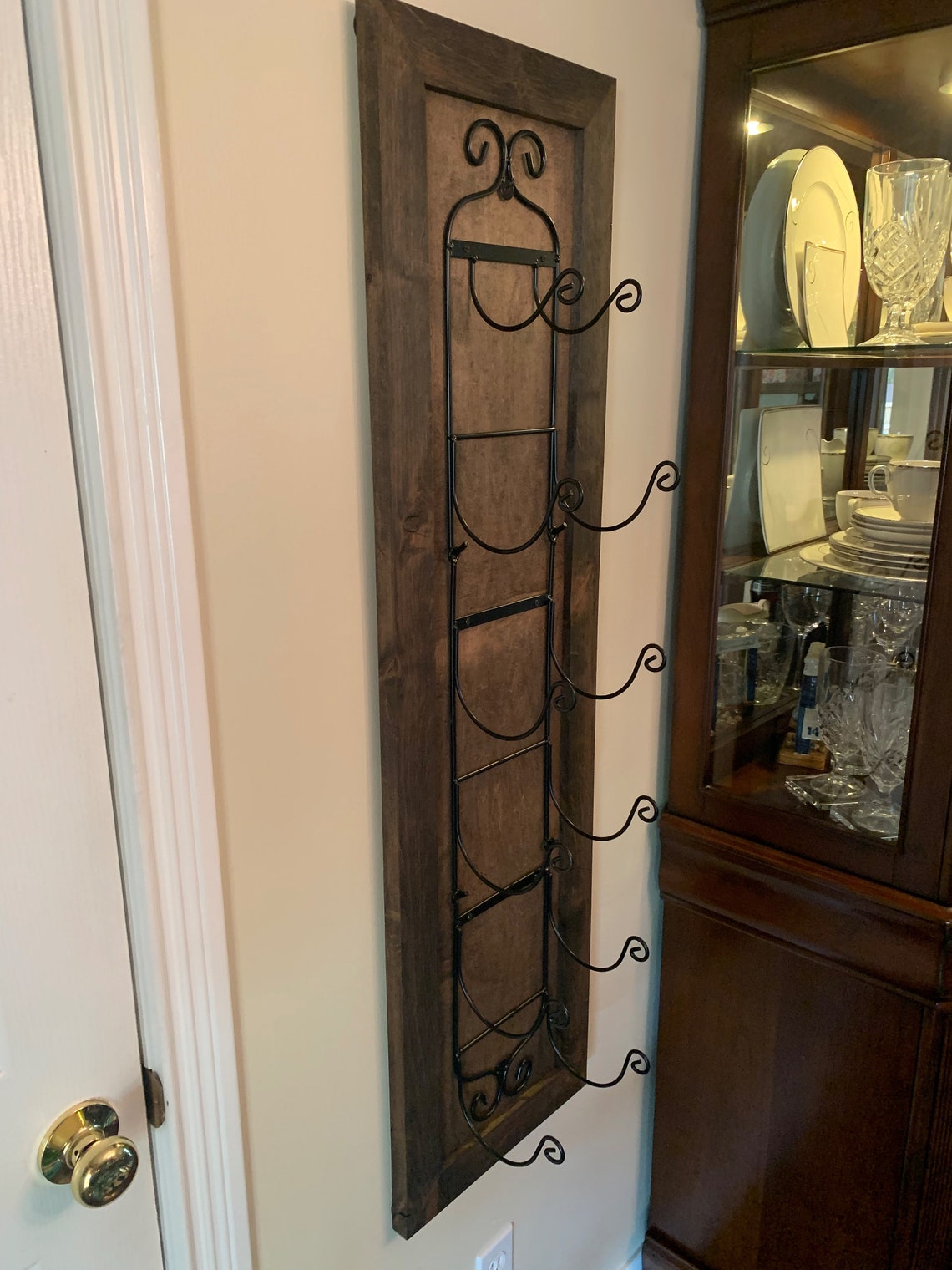 Bellewood Designs Rolling Pin Display Rack Six Colors Etsy