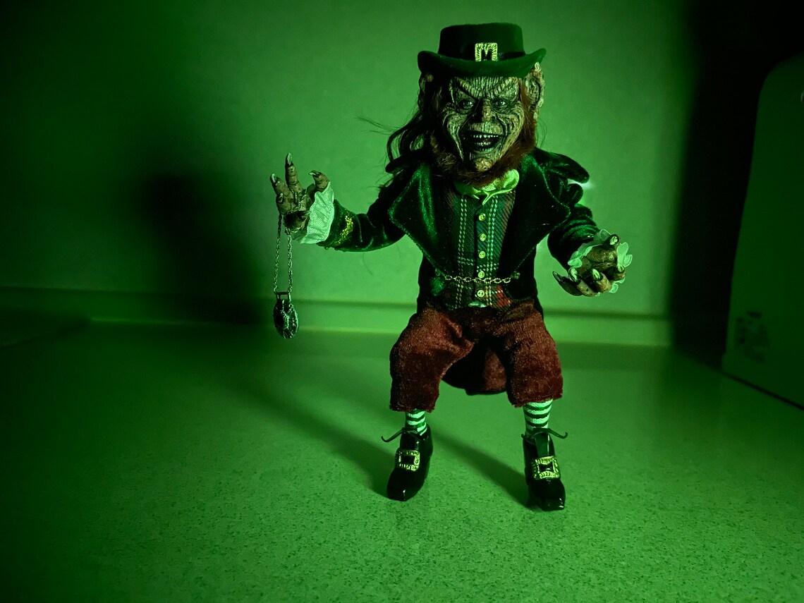 Leprechaun figurine horror film very high detail 1/6 Etsy