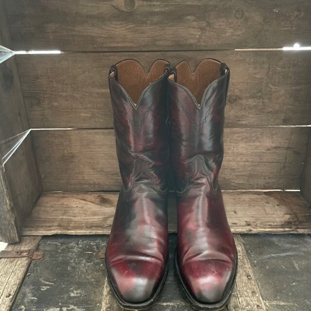 Santiags Hautes En PU Marron Clair À Bout Pointu | Chaussures