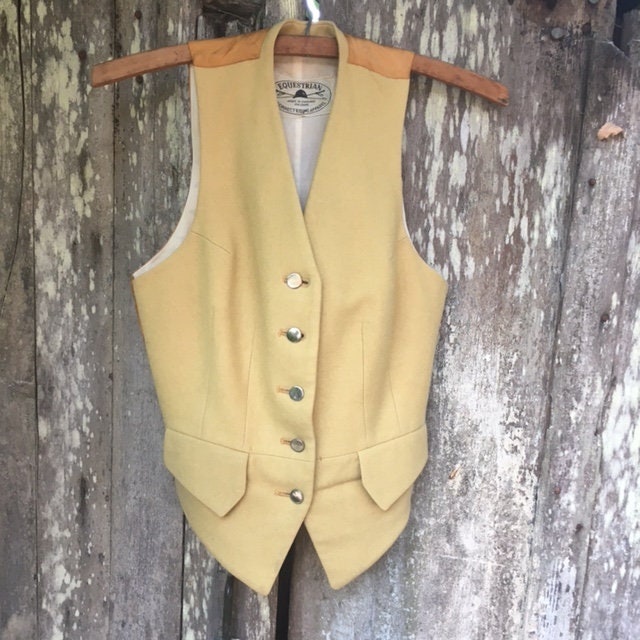 Fox Hunting Apparel Vest Waistcoat 
