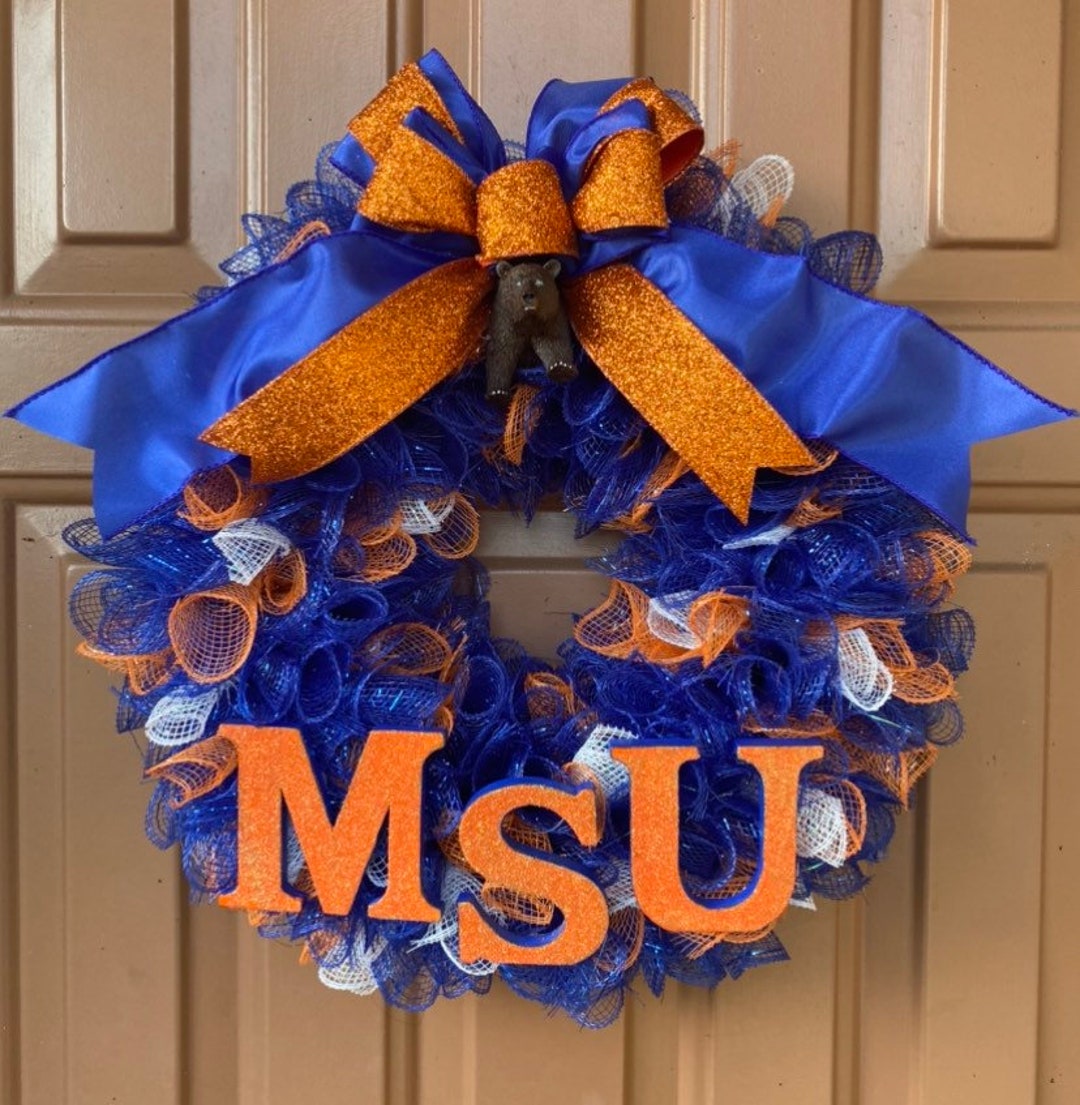 State Wreath, State University,msu Wreath, State