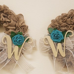 Wedding Day Decor, Wedding Day wreaths, Wedding wreath for door, wedding wreath for church, wedding door wreath, bridal shower wreath