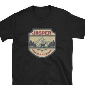Jasper National Park Short-Sleeve Unisex T-Shirt Canadian Nation Park Souvenirs