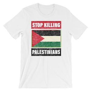 Stop Killing Palestinians,  Aid To Gaza Shirt, Palestine shirt,Gaza Strip Shirt Human RIghts Short-Sleeve Unisex T-Shirt Men Women