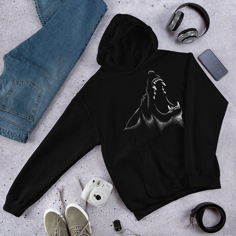 Alpha Wolf Hoodies - Etsy