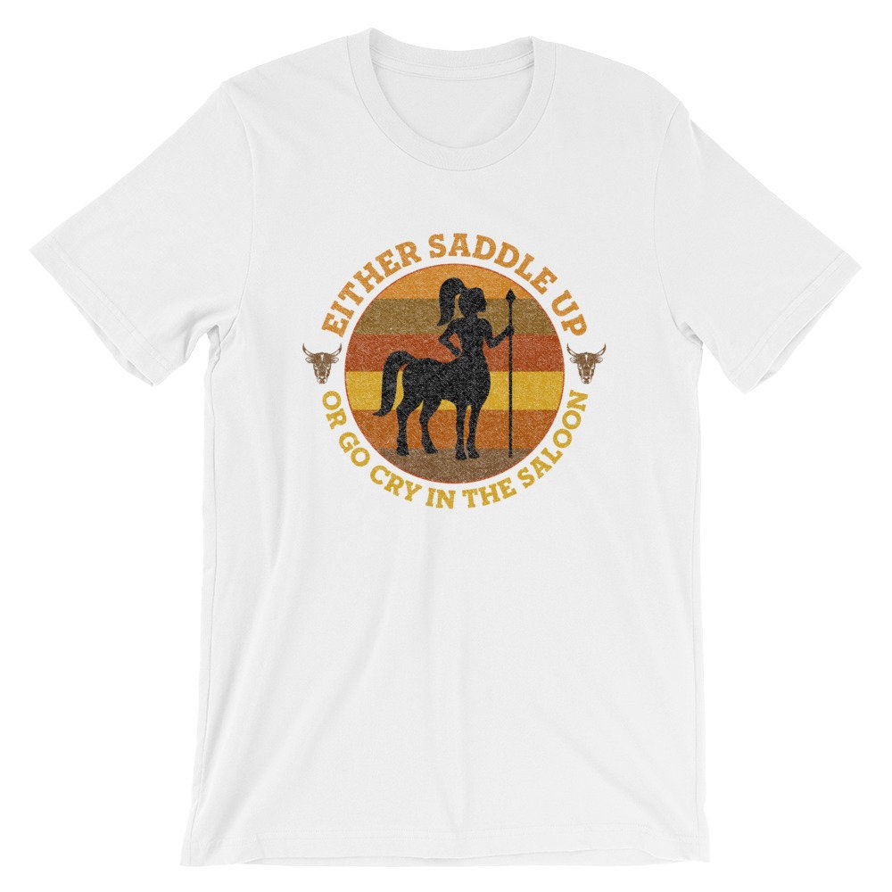 Bull Riders Cry Baby Outlaw Short-sleeve Unisex T-shirt for