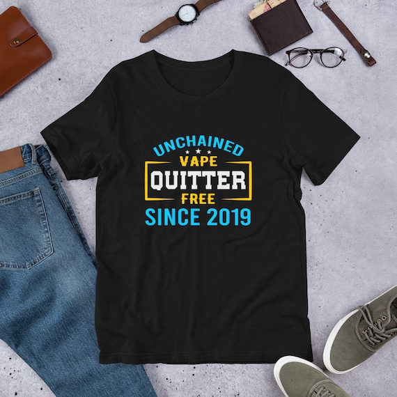 I Quit Vaping, Moms Against Vaping, Stop Vaping, Anti-vaping Quit Vaping  Anti-cigarettes Short-sleeve Unisex T-shirt - Etsy