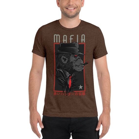 Gorilla Boss Mafia Ape Gangster Monkey Mobster Mob Boss Ape Etsy