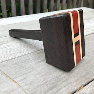 Wooden Mallet, Carvers Mallet, Craft Tools, Craft Supplies, Joiners mallet, Heavy Mallet, Exotic Wood mallet