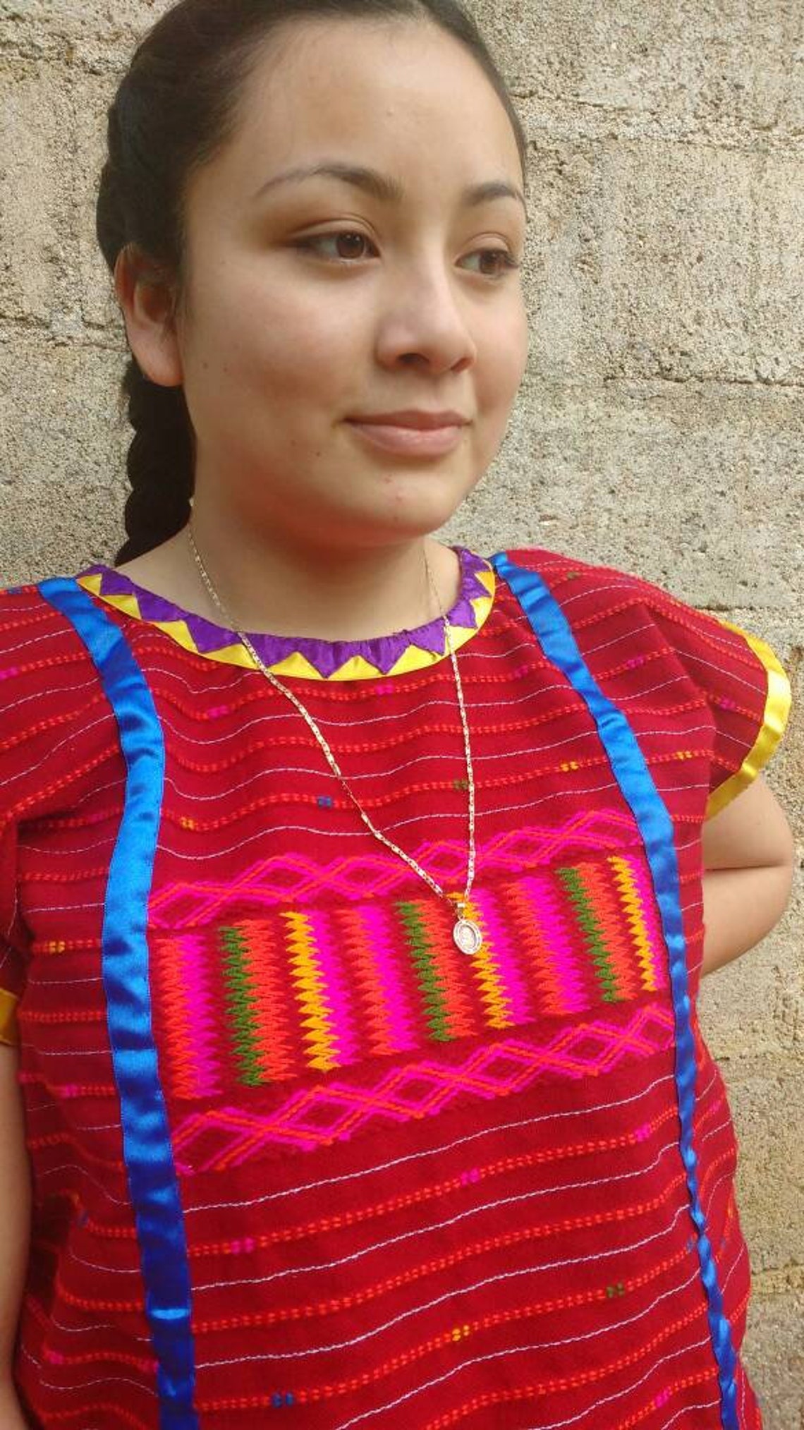 Traditional Huipil Blouse From San Juan Copala Oaxaca - Etsy UK