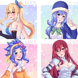 Lucy Heartfilia Body Pillow Etsy Australia