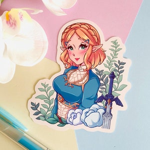 Autocollant en vinyle BOTW Jeu d'anime mignon France