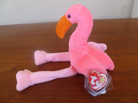 ty beanie baby pink flamingo