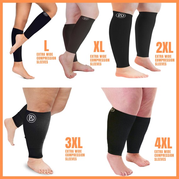 Plus size clearance thigh compression sleeve