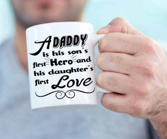 Fathers Gift A Daddy Is His Son S First Hero And His Etsy