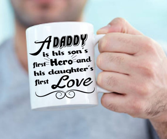 Fathers Gift A Daddy Is His Son S First Hero And His Etsy