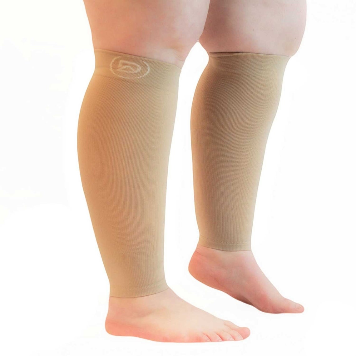 WIDE Calf Compression Sleeves Plus Size by Dominion Active Etsy