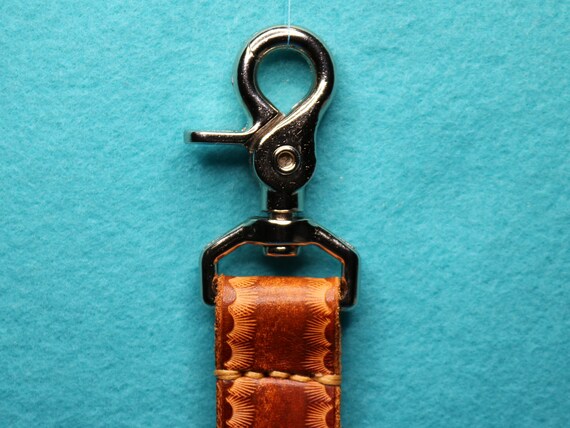 Keychain - Rectangle - I refuse to Sink - Leather Keychain - Rectangle - I refuse to Sink - Leather