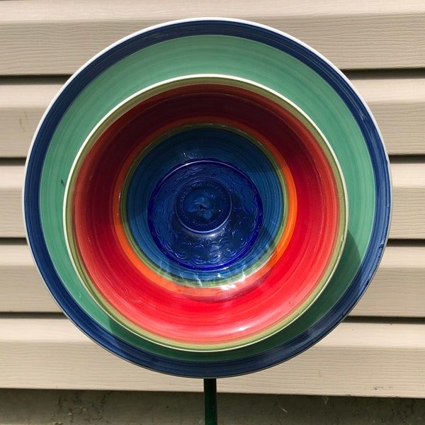 Garden Flower Plate Etsy