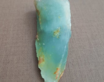 Blue Andean Opal, raw natural stone, rough, genuine