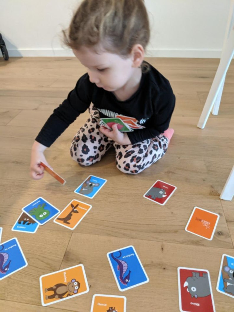 Snap Cards Remembering/matching Pairs Game for Toddlers Etsy Australia