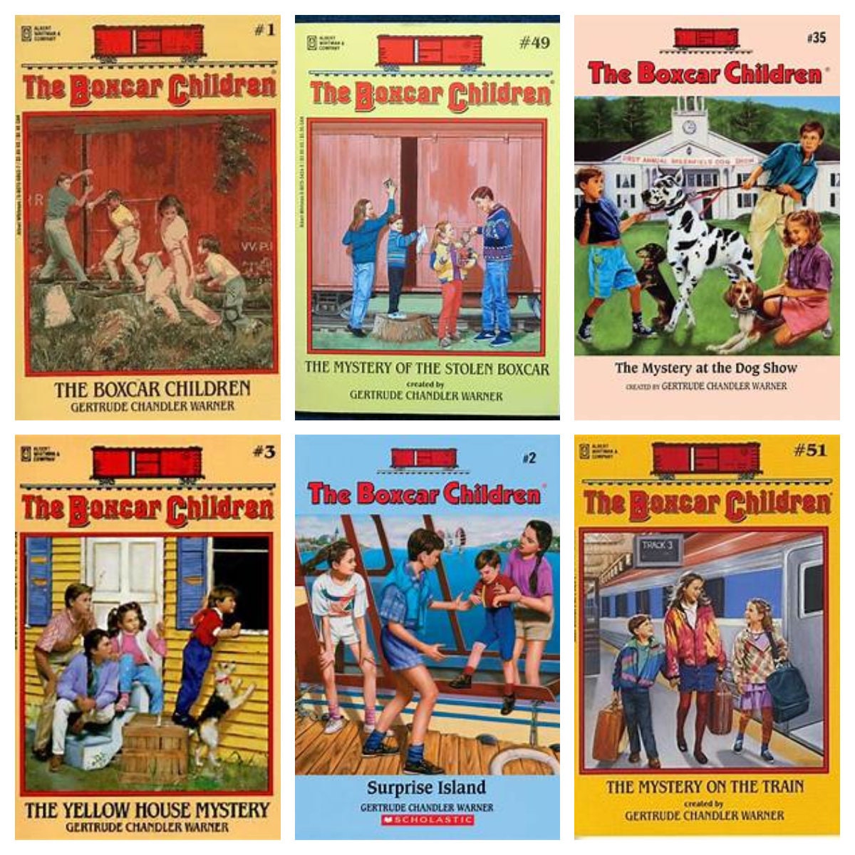 Gertrude Chandler Warner Boxcar Children Series 1 70 0 00 Shipping With 25 00 Dollar Order