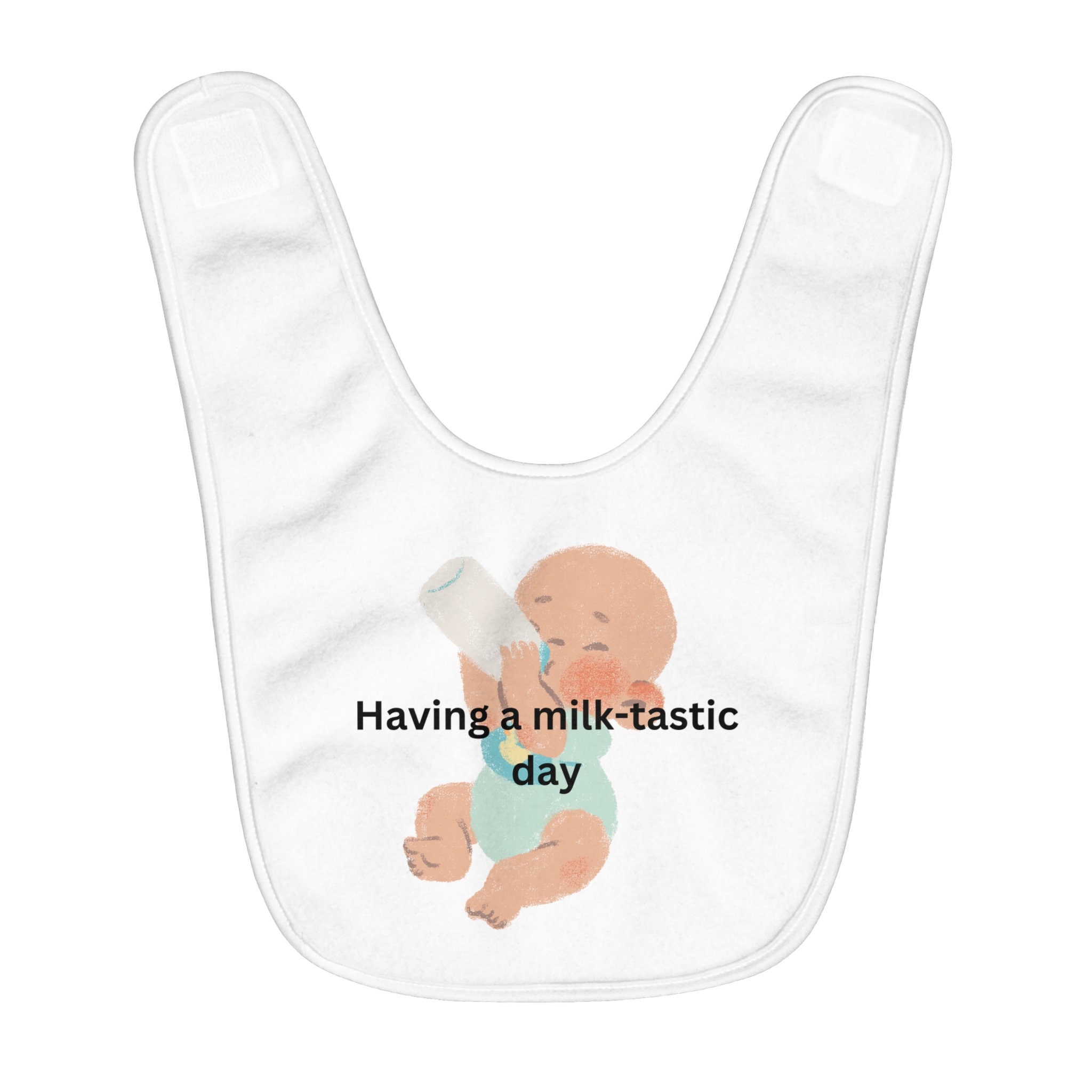Milktastic Fleece Baby Bib
