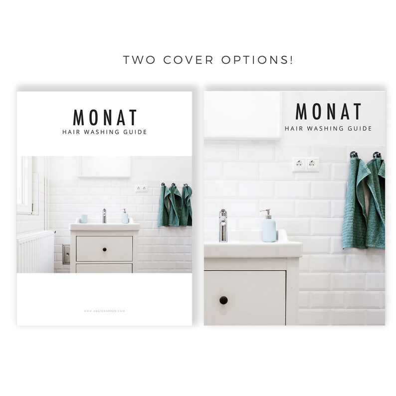 Monat Hair Washing Guide - Etsy
