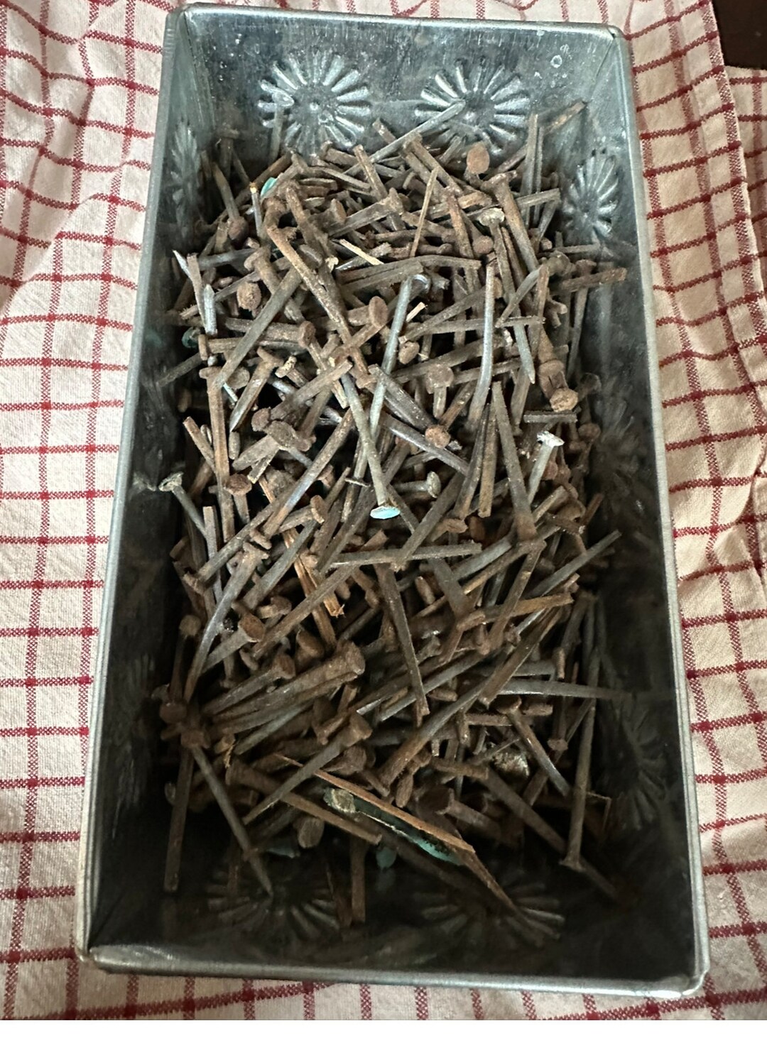 Rare Rusty Iron Square Head Cut Nails Historic 1800s. Etsy