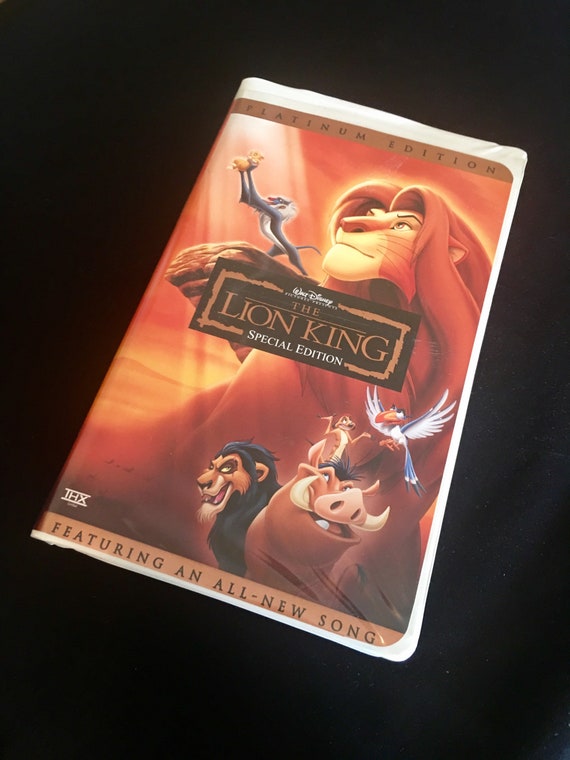 The Lion King Special Edition VHS