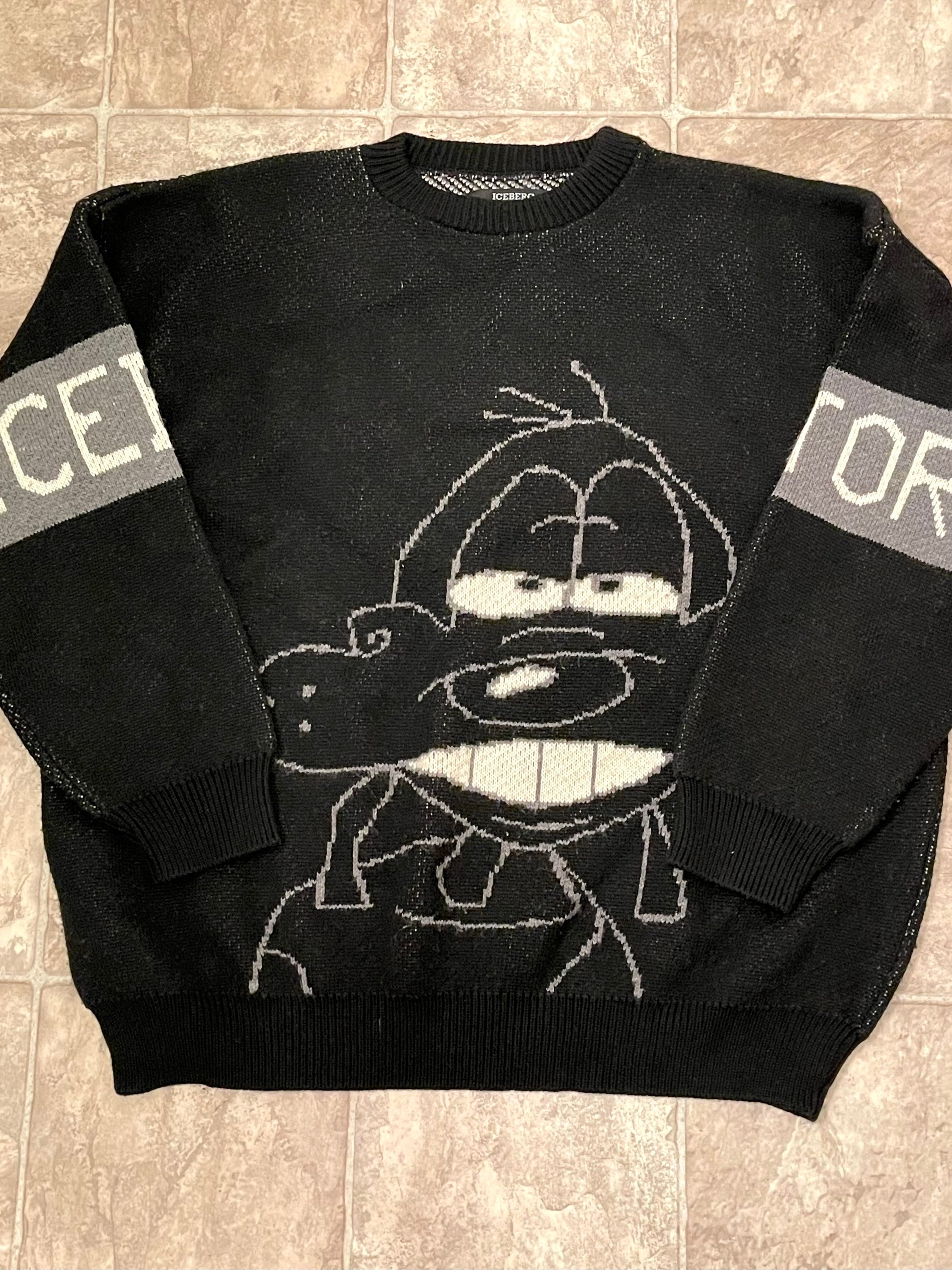iceberg sweater 90s