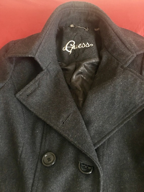 guess pea coat