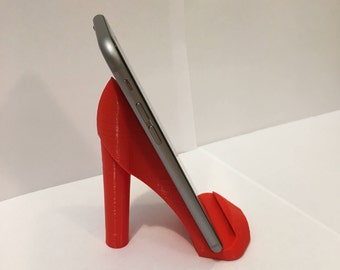 High Heel Cell Phone Stand for Desk, Valentines, Gift for Her, Cute Charging & Docking Station , Gift for Girlfriend, Personalized Gift