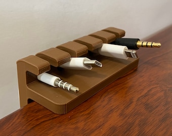 Accesorio tecnológico para organizar cables, San Valentín, regalo para él/ella, estación de carga del organizador de cables, estación de acoplamiento del organizador de escritorio