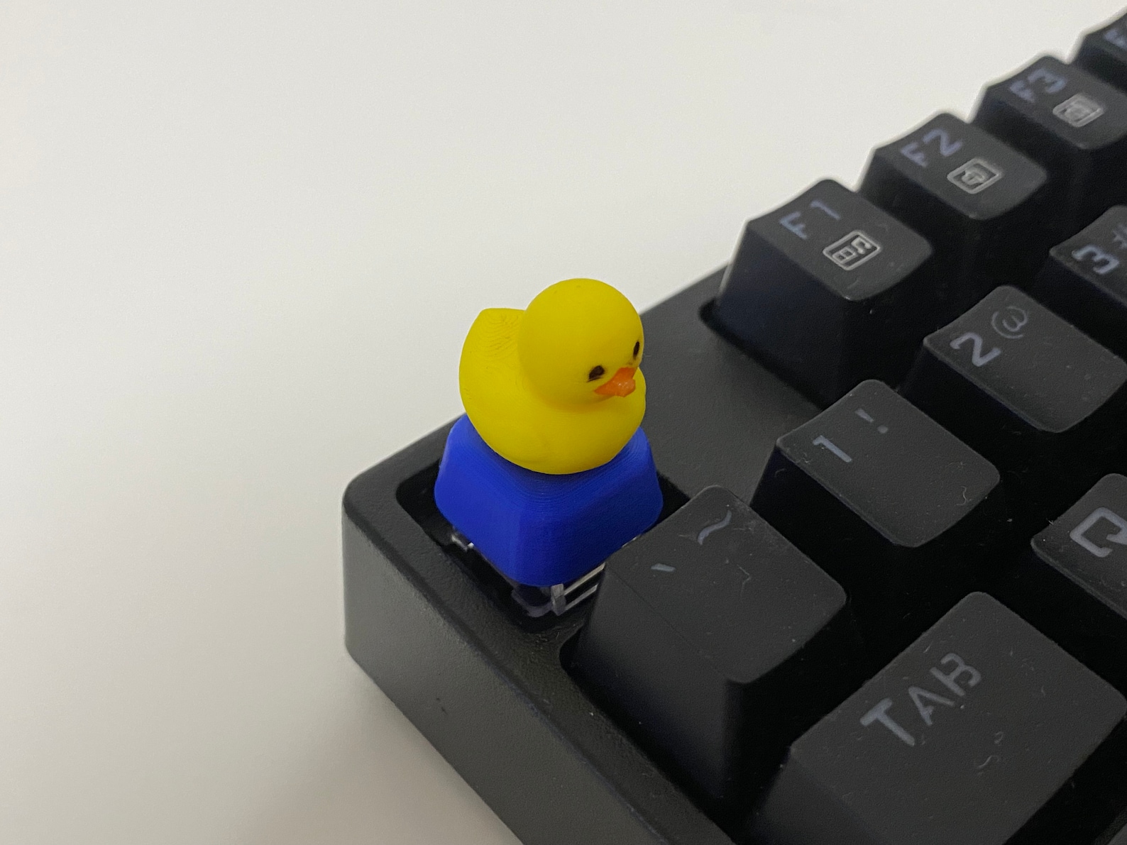 Rubber Duck Keycap for Mechanical Keyboard Rubber Duck Etsy