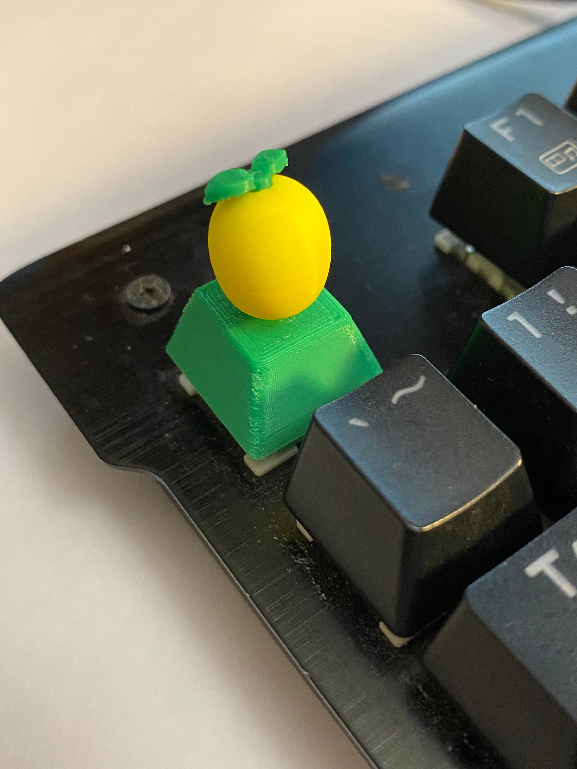 Keyboad Lemon Lemon Keycap for Mechanical Keyboard, Fruit Jewelry Custom Keycap ...