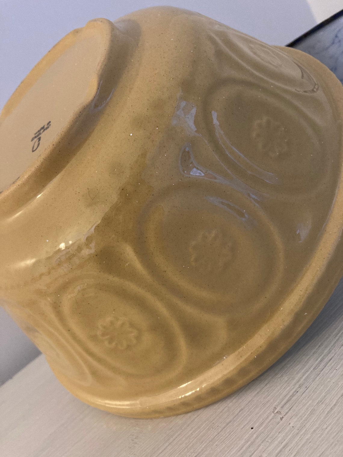 Traditional Mixing Bowl Made in England Vintage Beige 10 Etsy