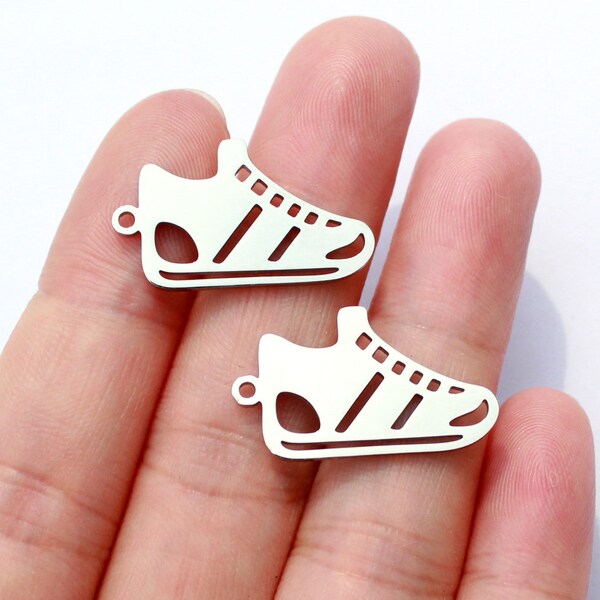 Running Shoe Charm Etsy
