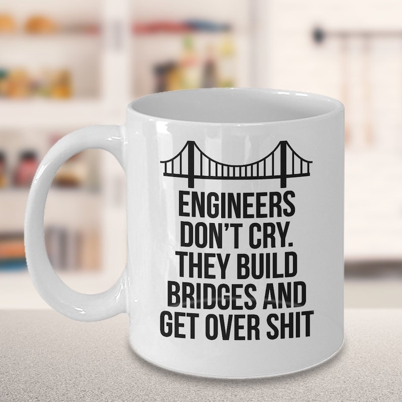 Funny Engineer Work Coffee Mug Gift for Engineering Job Humor Etsy
