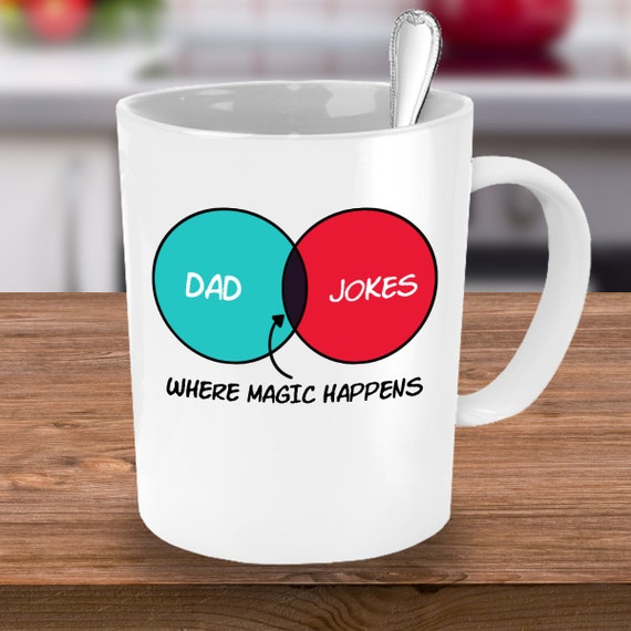 dad jokes mug